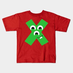 X Letter Kids T-Shirt